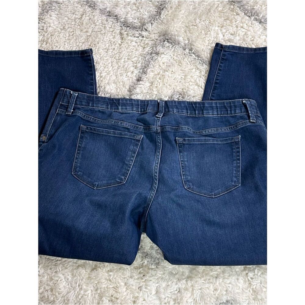Isabel Maternity by Ingrid & Isabel Dark Blue Boot Cut Jeans